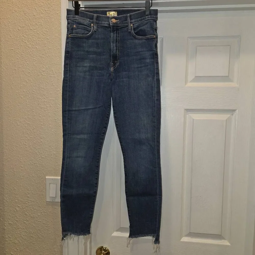 Mother, The Stunner Zip Two Step Fray, Girl Crush sz 28
